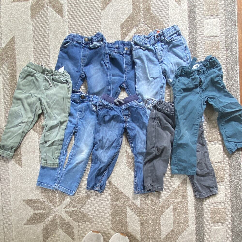 Toddler Boy Jean Bundle Size 3T - Lot Of 8